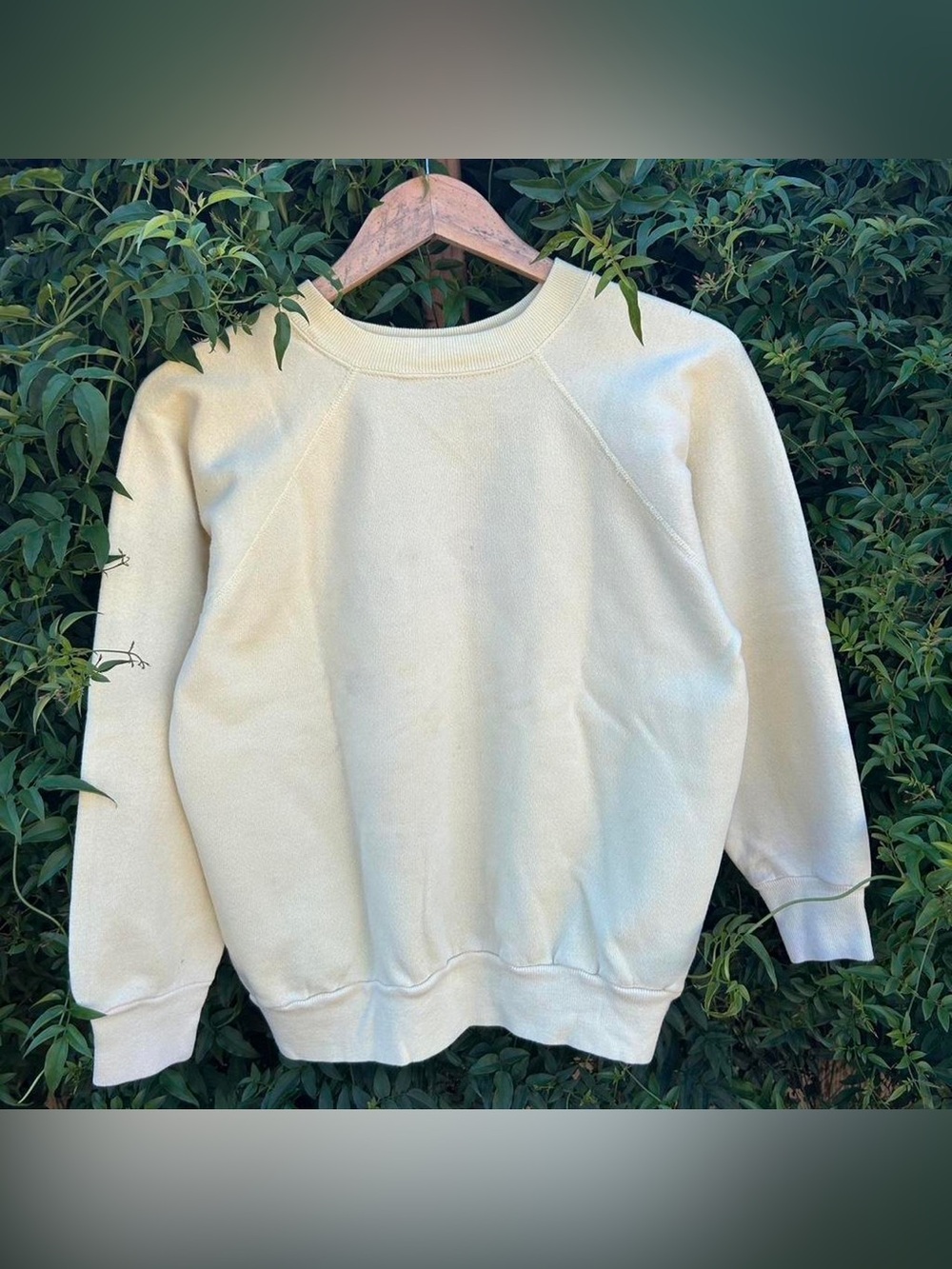 Cream Crewneck Sweatshirt